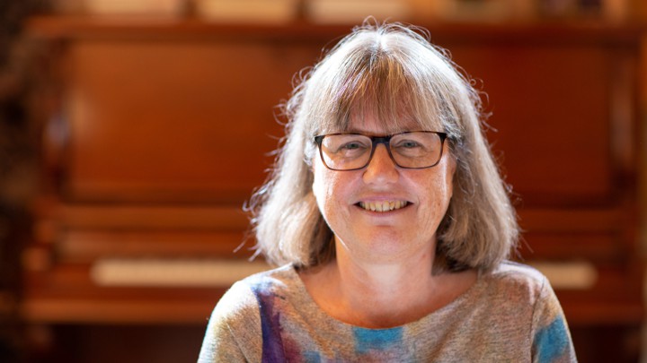 Donna Strickland speaks on the phone after winning the Nobel Prize for Physics